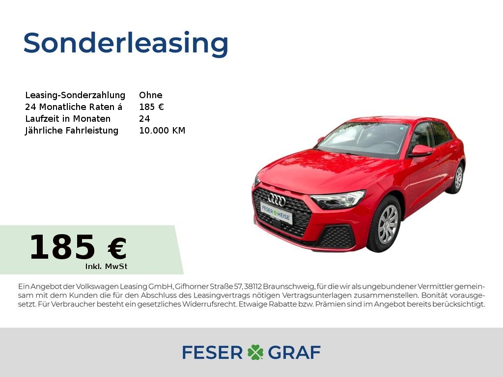 Foto - Audi A1 Sportback 25 TFSI Schaltgetrieb