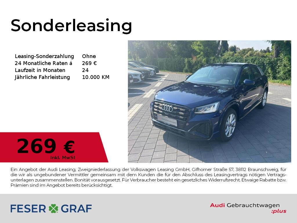 Foto - Audi Q2 S line 40 TFSI quattro S-tronic NAVI+/ACC/VC/