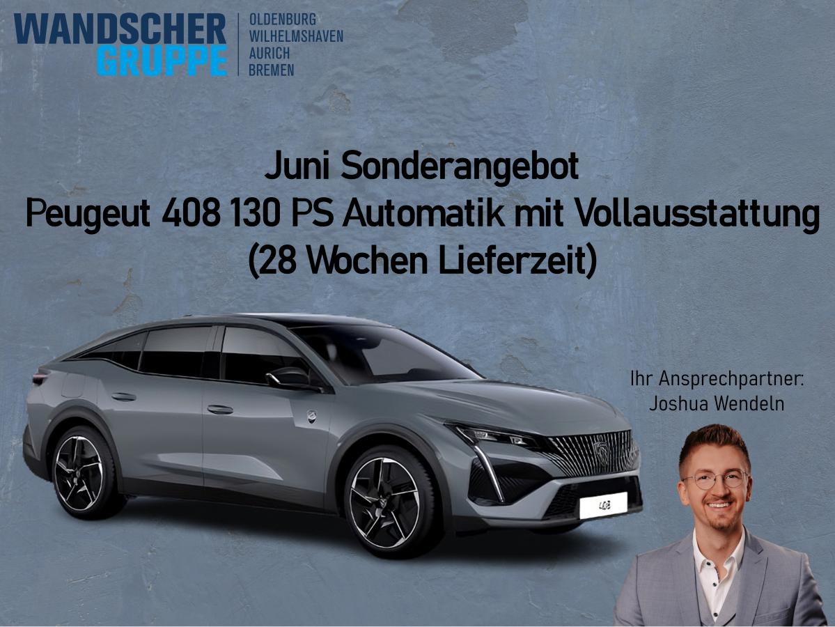 Foto - Peugeot 408 GT 130 PureTec Automatik 💙 Bestellaktion Vollausstattung 💙