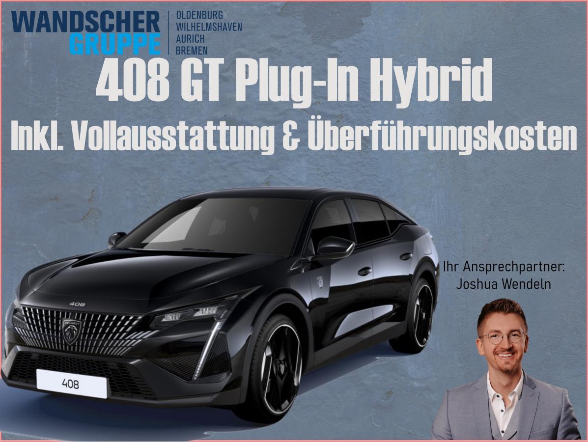 Foto - Peugeot 408 GT Plug-In Hybrid 225 PS 💙 Inkl. Vollausstattung und Überführungskosten 💙