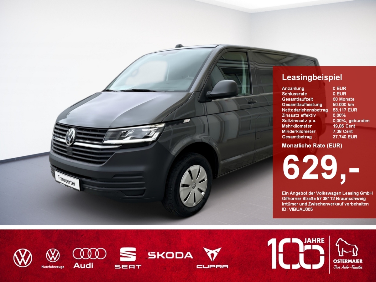 Foto - Volkswagen Transporter 6.1 Kasten LR 2.0 TDI SCR DSG AHK NA