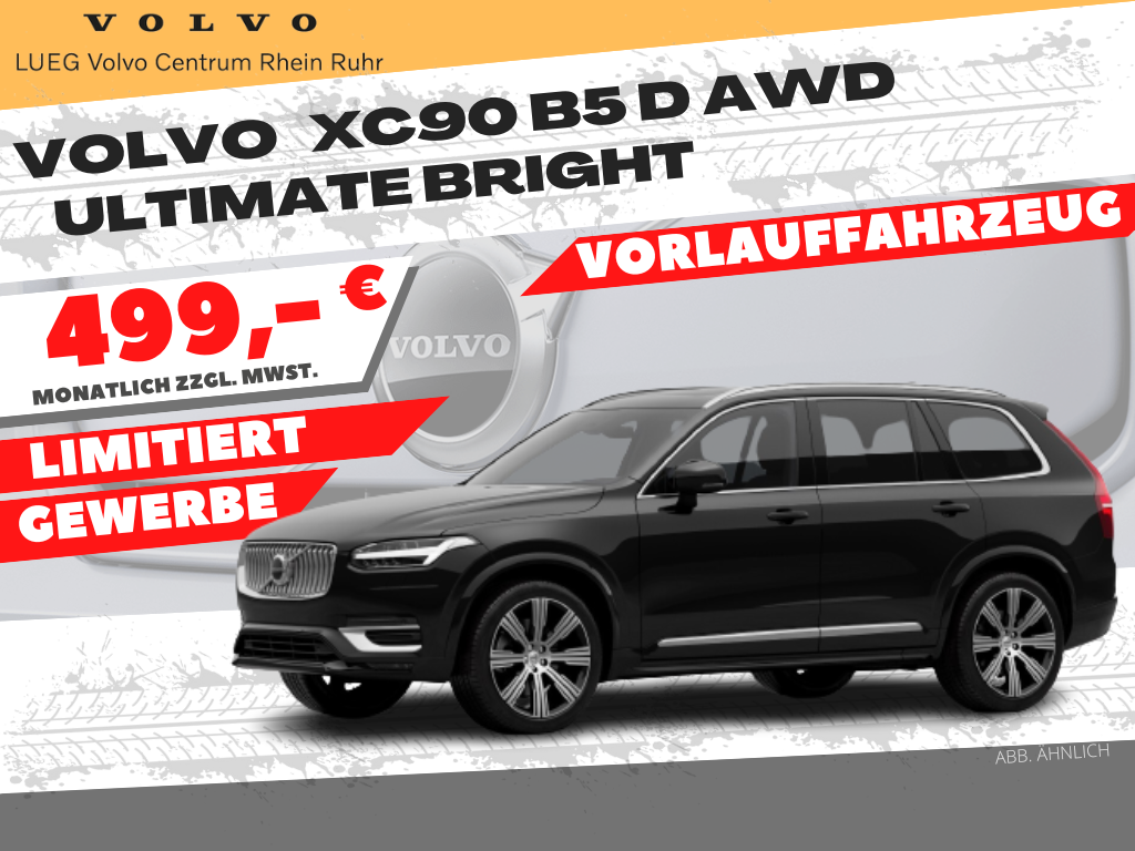 Foto - Volvo XC 90 B5 D AWD Ultimate Bright | NUR für Handwerksbetriebe | Vorlauffahrzeuge |