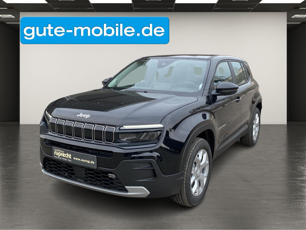 Foto - Jeep Avenger 1.2 GSE T3 GDI Altitude| EINSTEIGER AKTION|JBL|SCHWARZ|