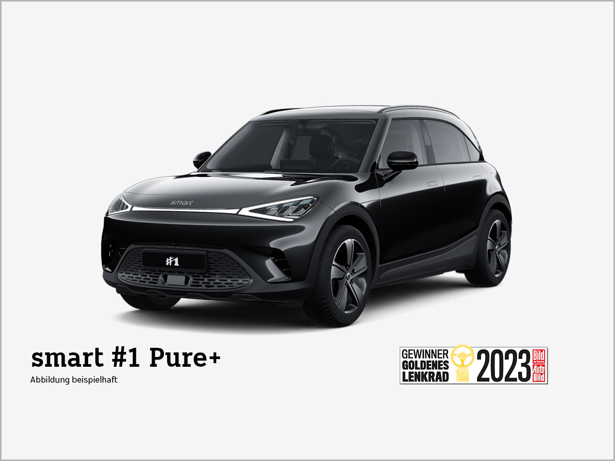 Foto - smart #1 Pure+ ⚡ Wartung & Verschleiß inkl.* ❗️ (22kW AC, LED, 18" LM, Android Auto/Carplay, uvm.)