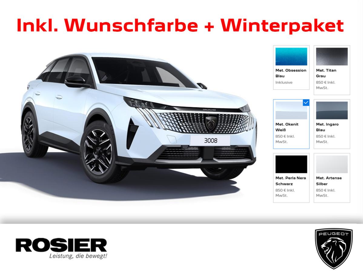 Foto - Peugeot 3008 Allure Hybrid 136 e-DSC6- Wunschfarbe & Allwetterreifen - Privatkunden