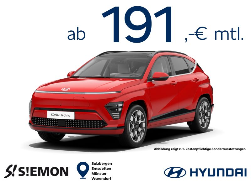 Foto - Hyundai Kona Elektro Advantage  ⚡ 156 PS⚡ Advantage ⚡ Atlas White ⚡ 6 Wochen