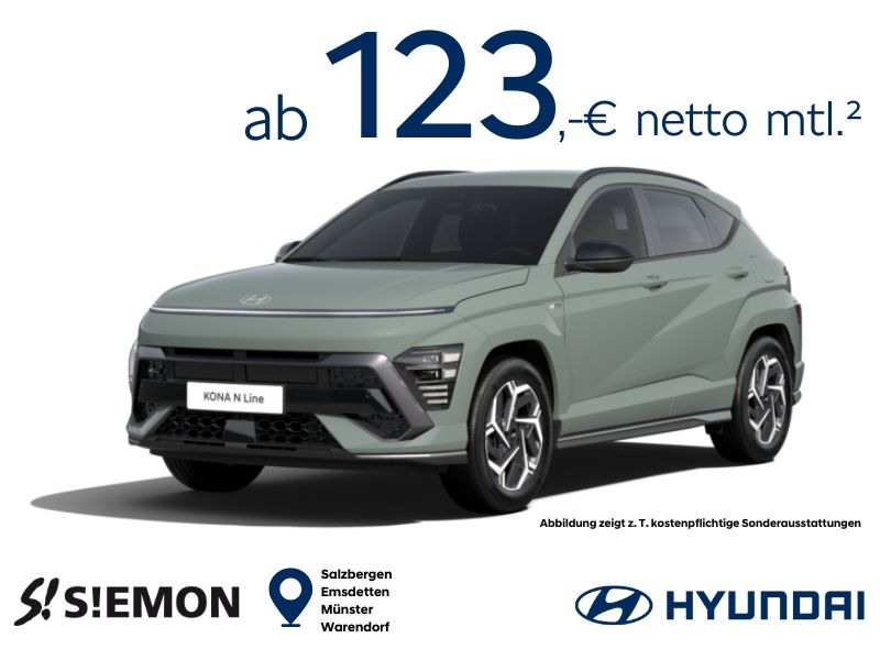 Foto - Hyundai KONA 138PS  ✔️ N-Line  ✔️ Automatik ✔️ Individuell konfigurierbar ✔️ 4-6 Monate