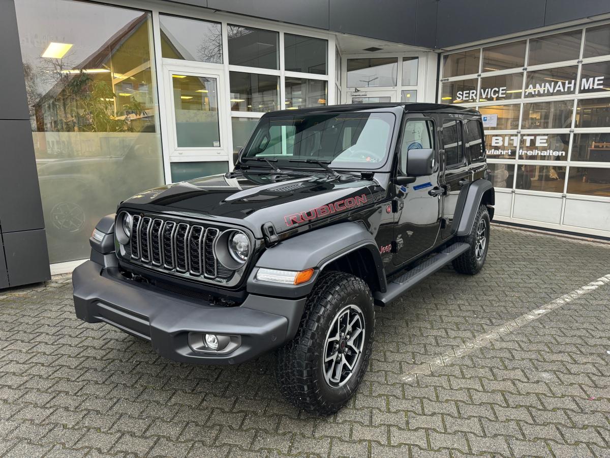 Foto - Jeep Wrangler Unlimited MY24 2.0 T-GDI Rubcion Sky-One Touch 3 Farben Verfügbar Abholung Mannheim