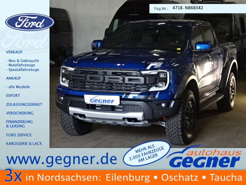 Foto - Ford Ranger RAPTOR *Bestellfahrzeug* 2.0 4x4 210PS