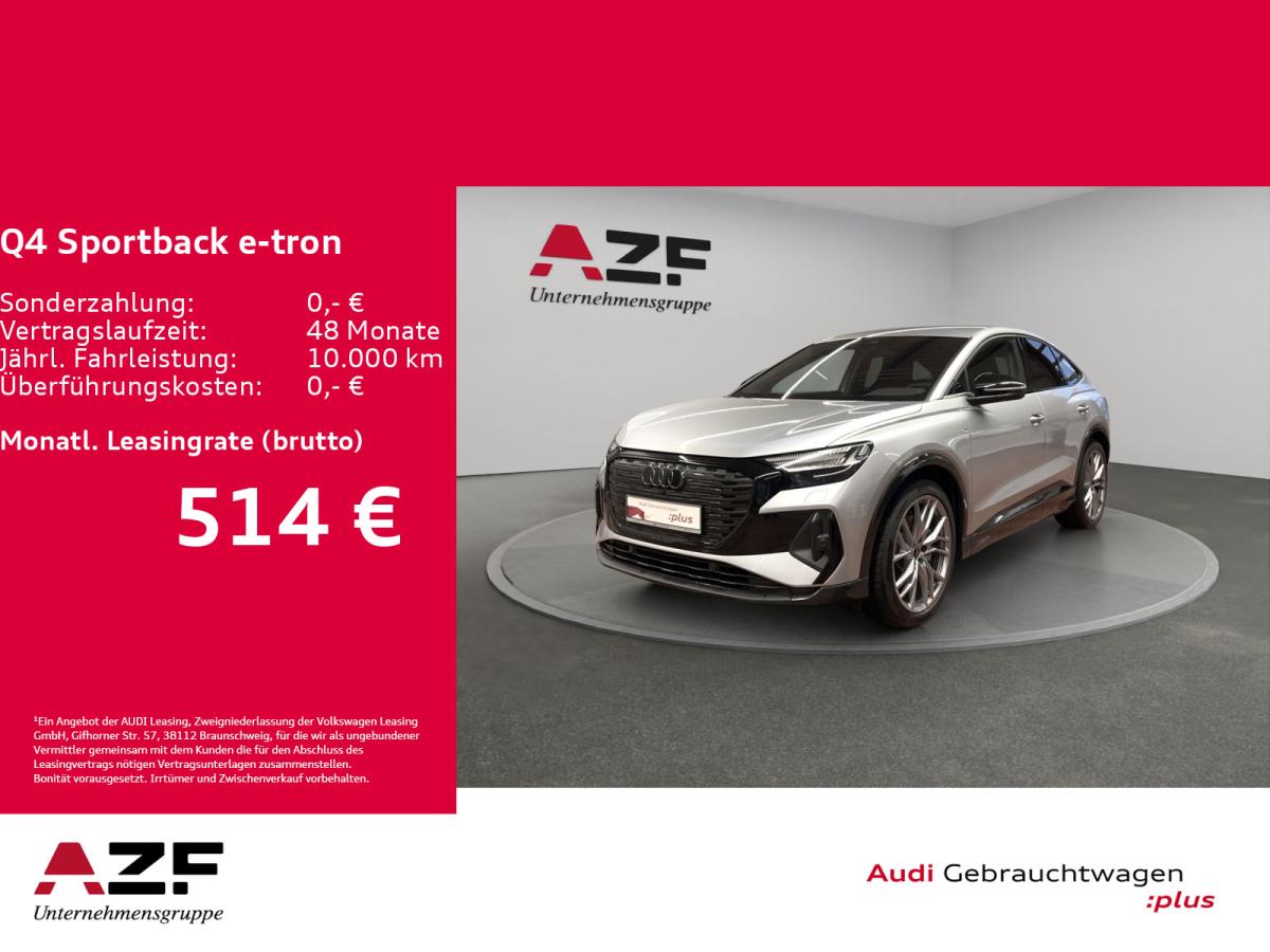 Foto - Audi Q4 e-tron Q4 Sportback e-tron 45 quattro AHK+NAVI+WÄRMEPUMPE+KAMERA+