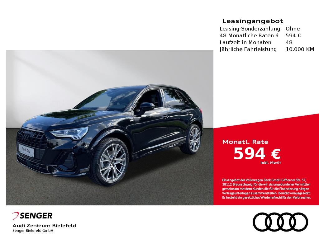 Foto - Audi Q3 S line 35 TDI Optik-Paket LED Navi Sitzhzg.