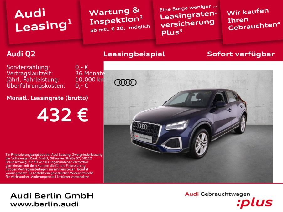 Foto - Audi Q2 Advanced 35 TFSI S tr. VIRTUAL MATRIX AHK