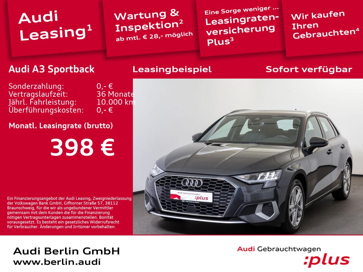 Foto - Audi A3 Sportback Advanced 35 TFSI S tr. RFK NAVI LED