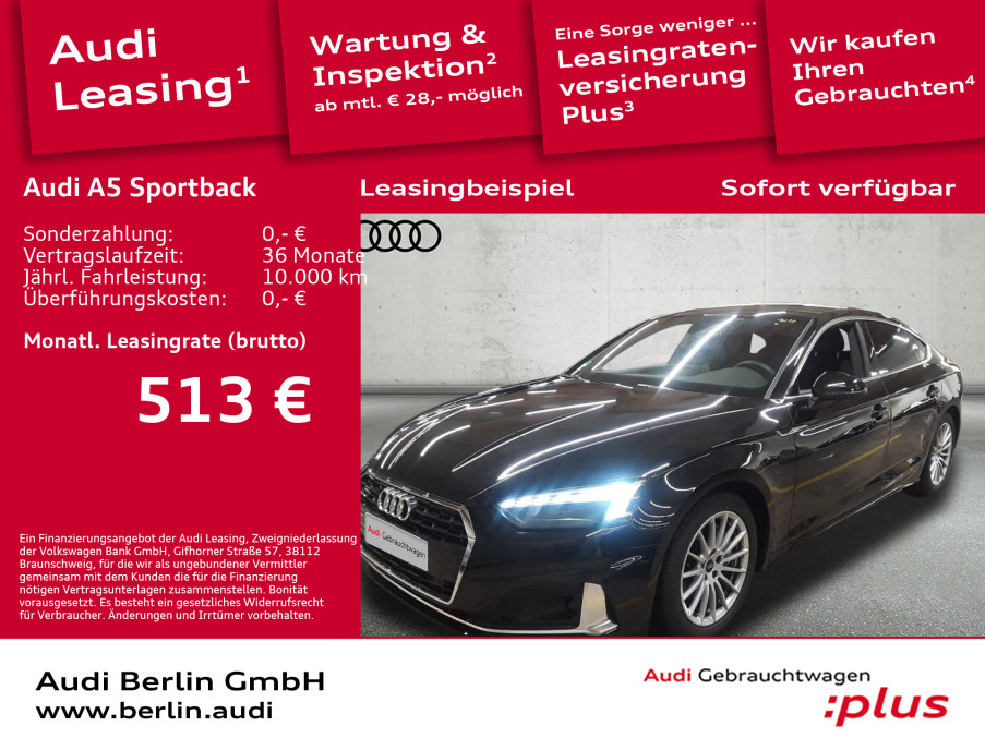 Foto - Audi A5 Sportback Advanced TDI qu. S tr. LEDR MATRIX