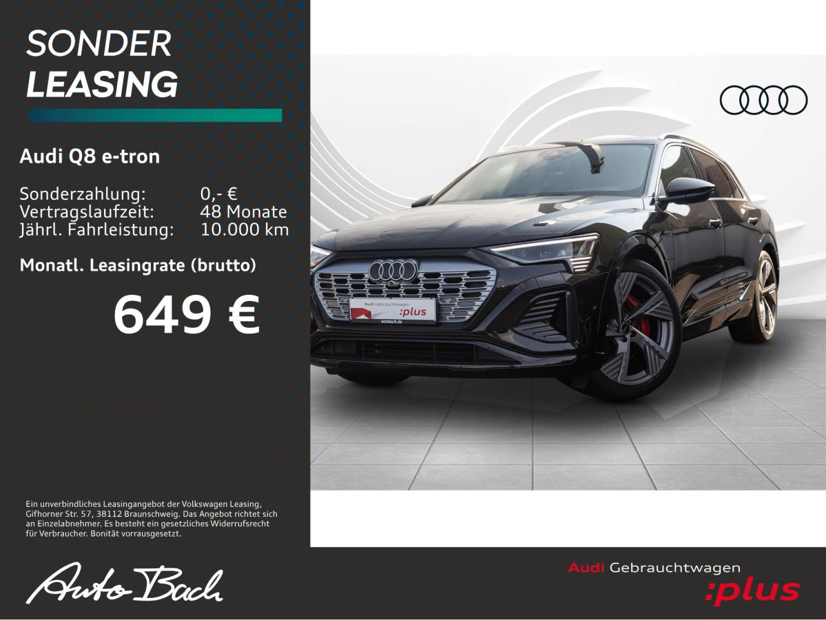 Foto - Audi Q8 e-tron S line 55 e-tron qu. Matrix HUD AHK Air