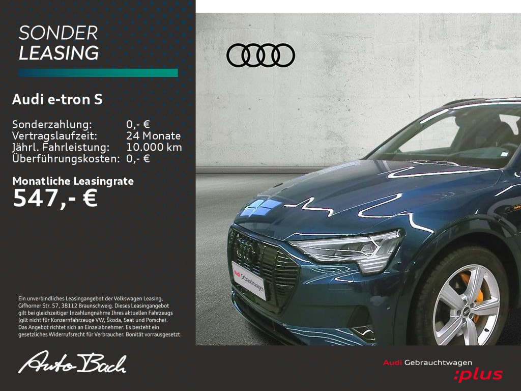 Foto - Audi e-tron S line 55 qu. Navi AIR HUD B&O Matrix-LED