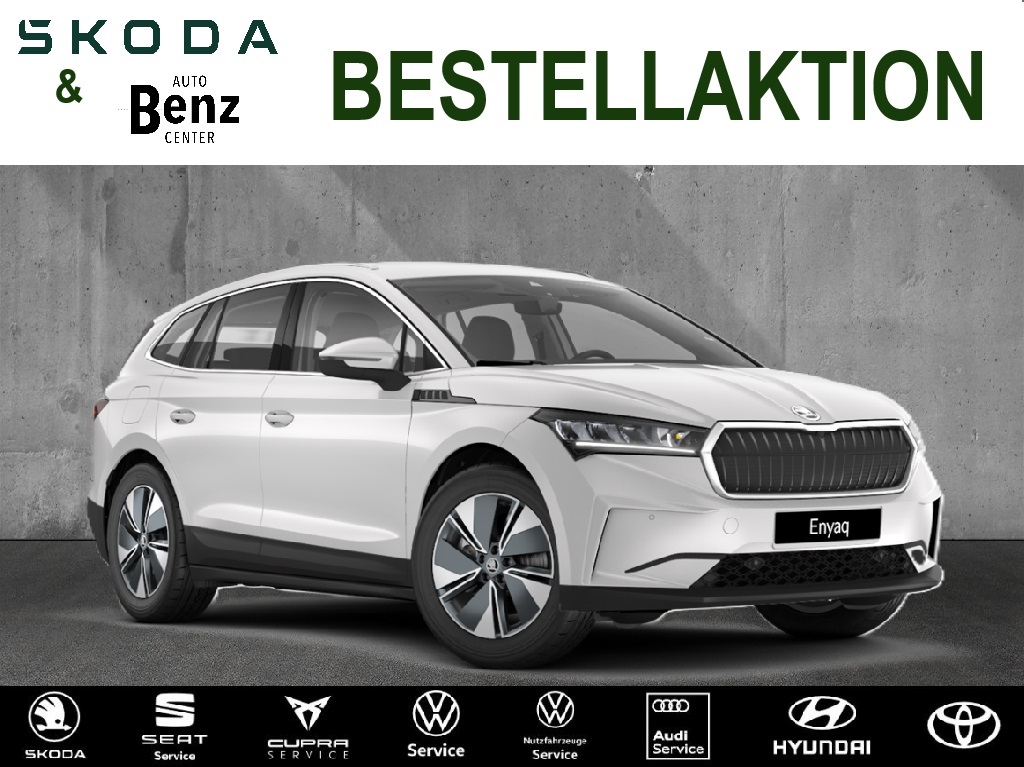 Foto - Skoda ENYAQ 85 *NAVI*LED*WÄRMEPUMPE*APPLE CARPLAY & ANDROID AUTO* - GEWERBLICH