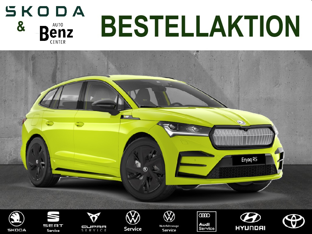 Foto - Skoda ENYAQ RS *HEAD-UP*CANTON*WÄRMEPUMPE*pACC*NAVI*MATRIX-LED* - GEWERBLICH