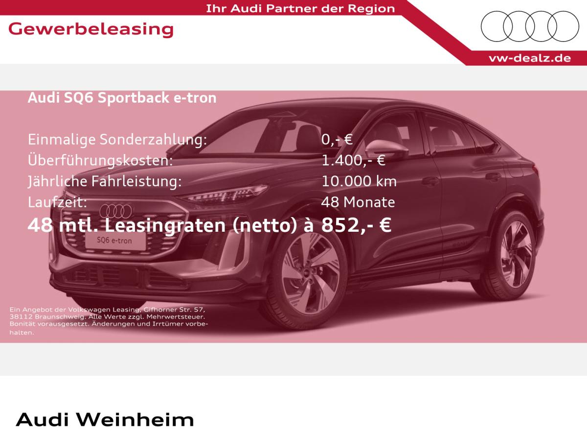 Foto - Audi e-tron SQ6 Sportback