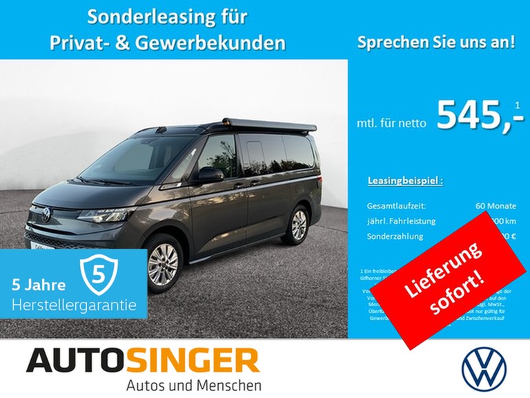 Foto - Volkswagen California T7 Beach Tour TSI STDHZ*EL.DACH