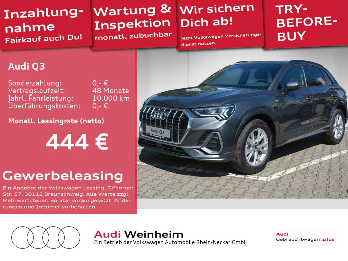 Foto - Audi Q3 S line 35 TFSI S tronic MatrixLED SHZ Tempomat