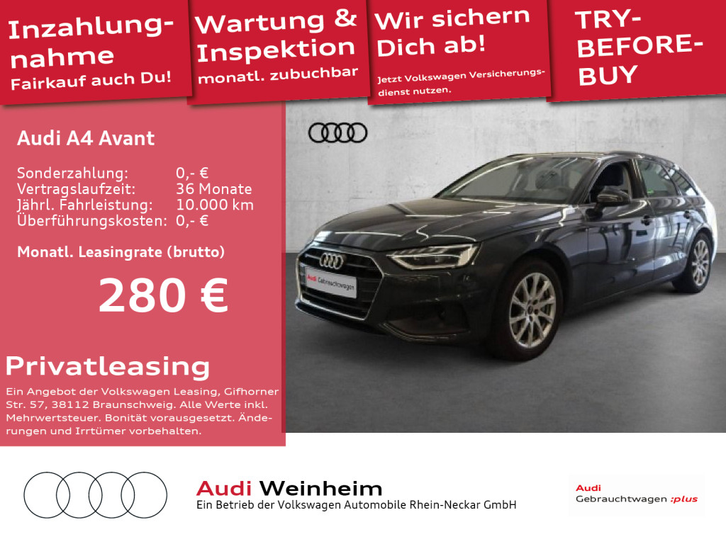 Foto - Audi A4 Avant 40 TDI Gar.2027 Matrix LED Headup AHK uvm