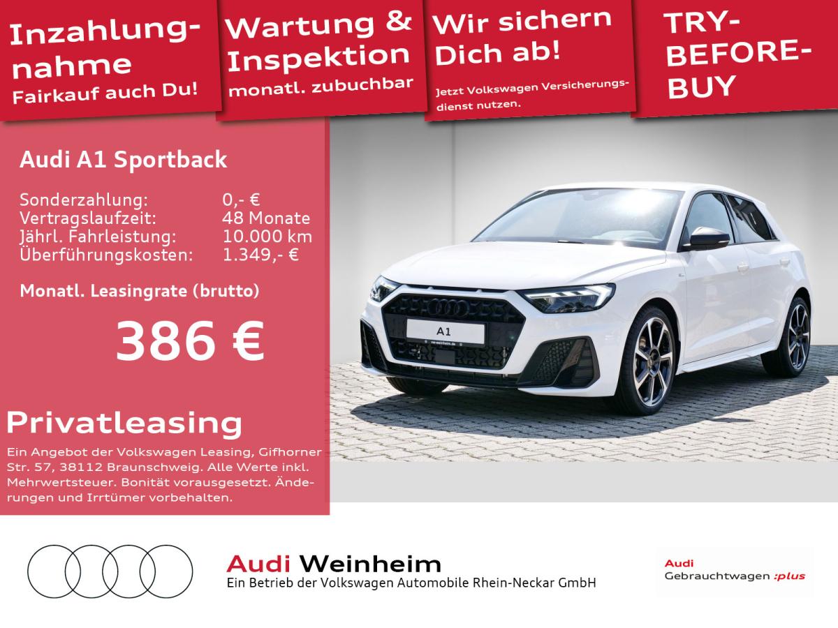 Foto - Audi A1 Sportback S line 30 TFSI S tronic