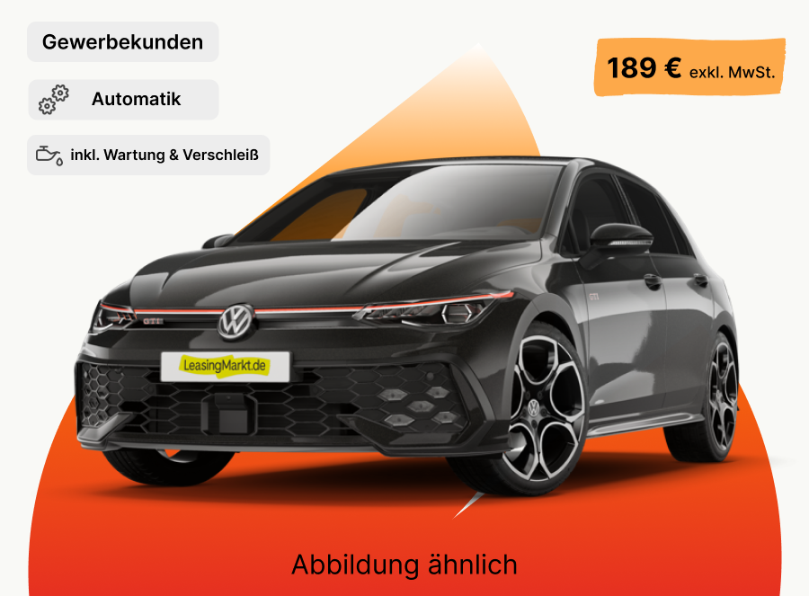 Foto - Volkswagen Golf GTI DSG | inkl. Wartung und Verschleiß| Gewerbe