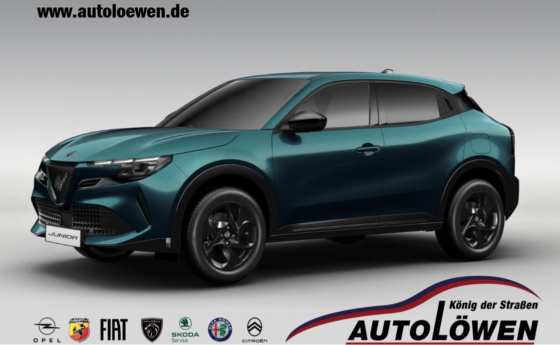 Foto - Alfa Romeo Junior Ibrida  Speciale 1.2 VGT 100kW (136 PS) in Blu Navigli aus dem Vorlauf !!!!