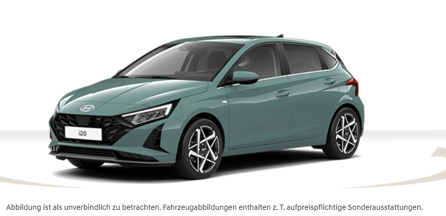 Foto - Hyundai i20 Select 1.2 Frontantrieb Benzin, 5-Gang