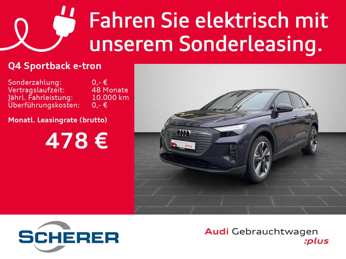 Q4 Sportback e-tron 45 AHK WÄRMEPUMPE NAVI