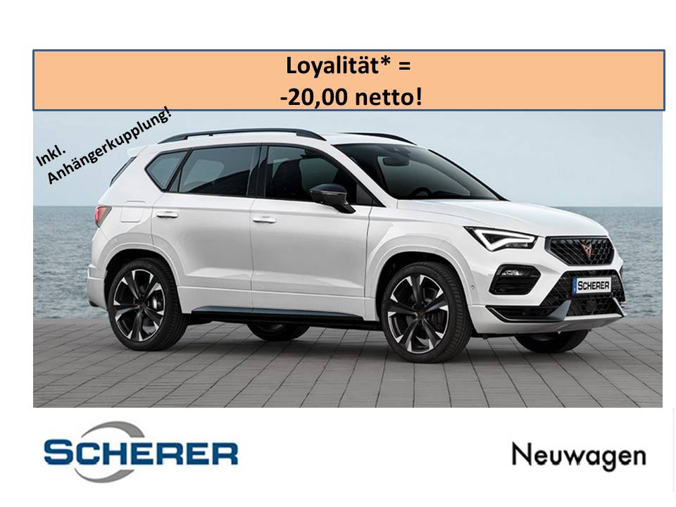 Foto - Cupra Ateca 1,5TSI 150PS DSG *AHK,RFK uvm*! Business-Sale by SCHERER** nur solange Vorrat reicht!