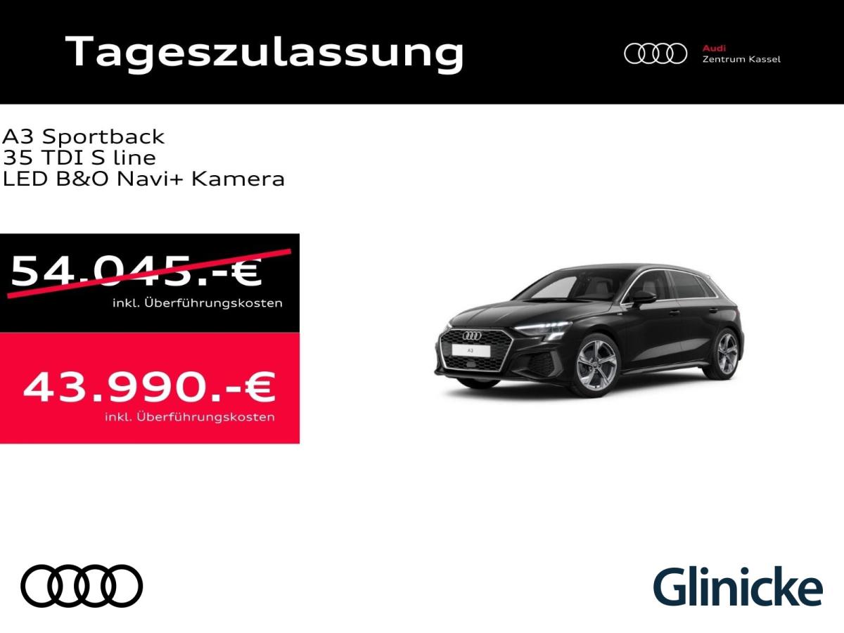 Foto - Audi A3 Sportback 35 TDI S line LED B&O Navi+ Kamera