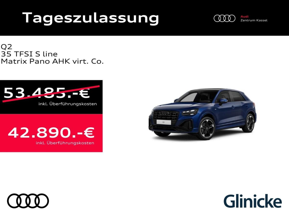 Foto - Audi Q2 35 TFSI S line Matrix Pano AHK virtual Co.