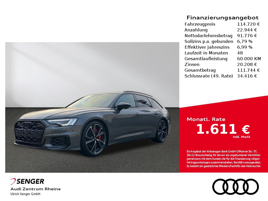 Foto - Audi S6 Avant TDI Allradlenkung Luftfederung LED Navi