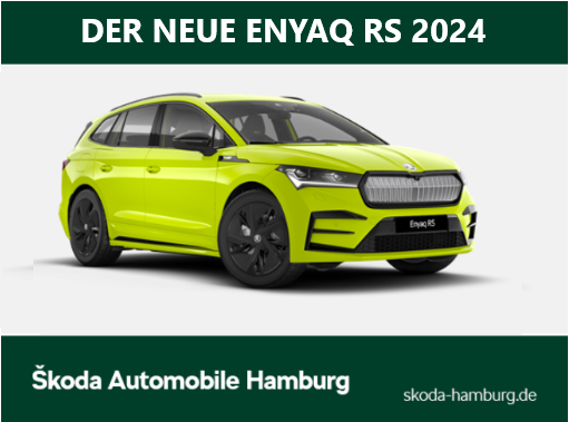 Foto - Skoda ENYAQ iV RS 82 kWh Batterie Elektromotor 250 kW 1-Gang-Automatik