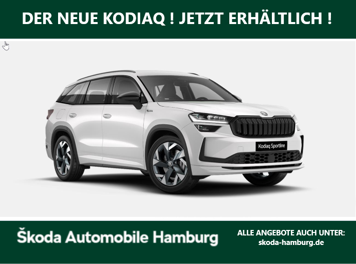 Foto - Skoda Kodiaq Sportline 2,0 TDI 142 kW 7-Gang automat. 4x4