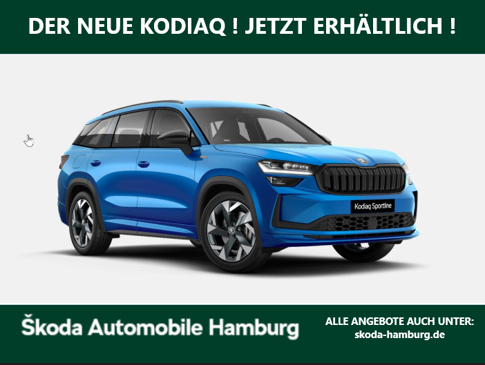 Foto - Skoda Kodiaq Sportline 1,5 TSI iV 150 kW 6-Gang automat.