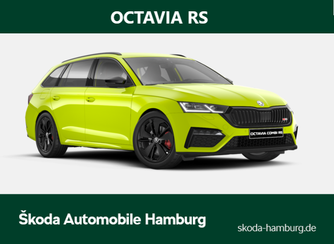 Foto - Skoda Octavia Combi RS 2,0 TDI 147 kW 7-Gang automat.