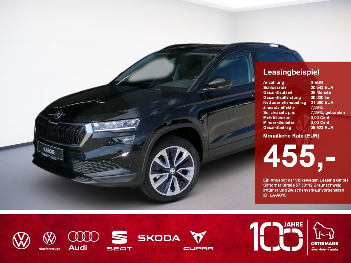 Foto - Skoda Karoq SELECTION 2.0TDI AHK.18ZOLL.NAVI.WINTERPAK