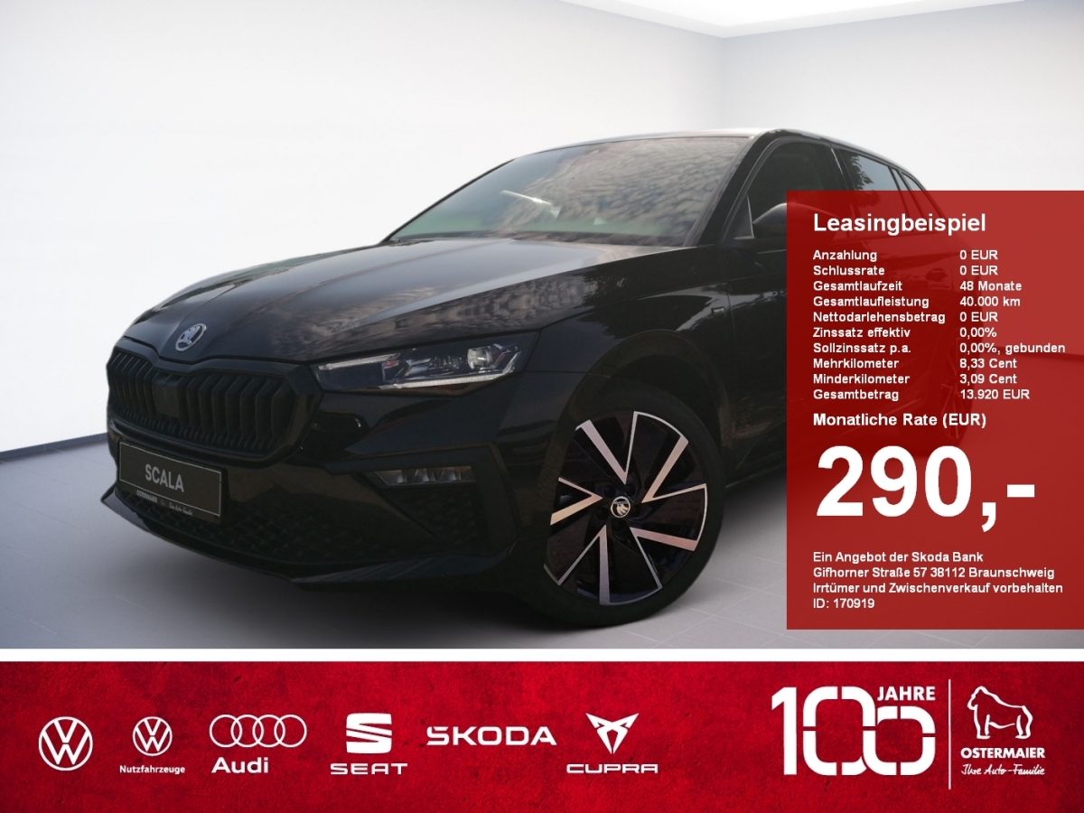 Foto - Skoda Scala Selection 1.0TSI MATRIX.ViCo.KAM.GRA.SignA