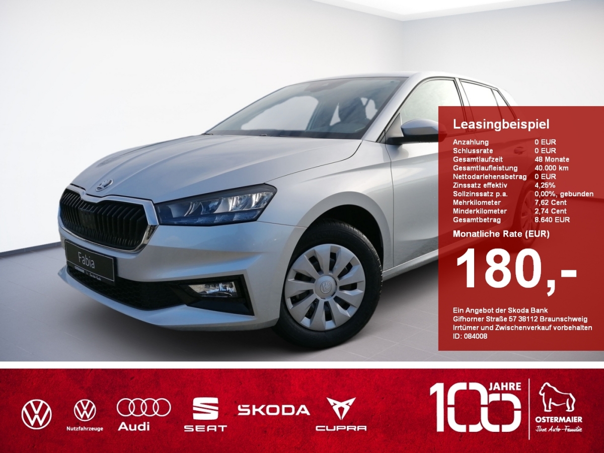 Foto - Skoda Fabia Selection 1.0TSI LED.ViCo.SHZG.SignA.TEMP.