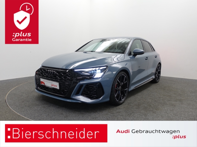 Foto - Audi RS3 Sportback 280KM H MATRIX S-SITZE B&O HEAD-UP UMGEBUNGSKAMERA ACC NAVI LEDER PDC 19 CONNECT DAB 5-J-G