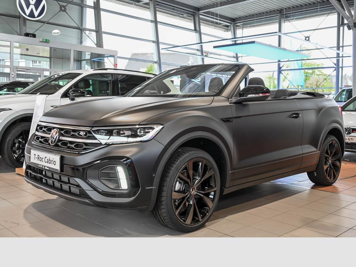 Foto - Volkswagen T-Roc Cabriolet R-Line Edition Black //SOFORT VERF.// 1.5 l TSI OPF 110 kW - Navi/AHK/Leder