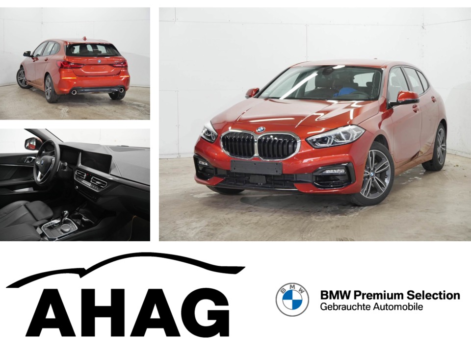 Foto - BMW 120 i Sport Line Aut., AHK, HUD, Leder, SHZ, Lenkradheiz., HIFI