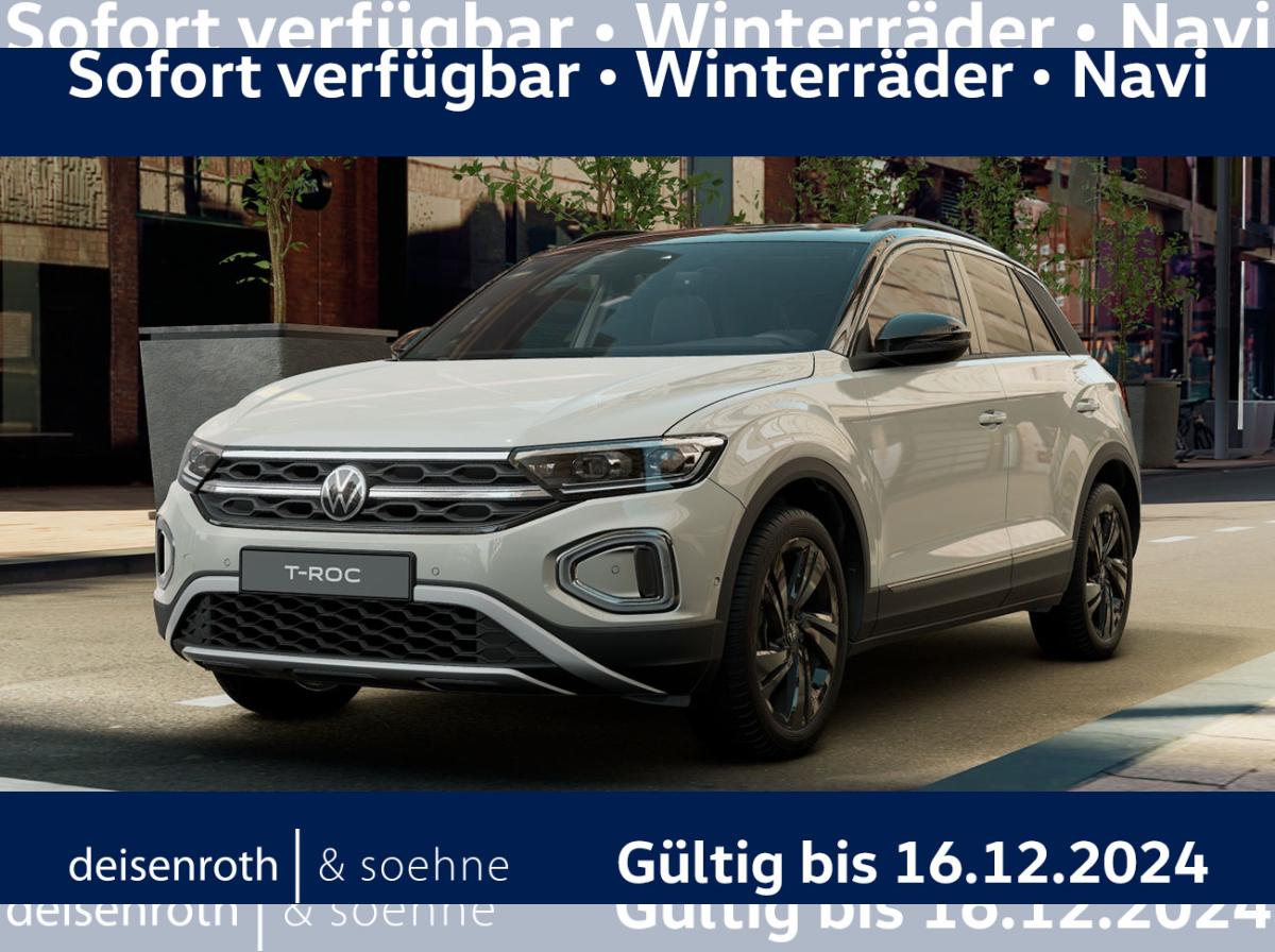 Foto - Volkswagen T-Roc Style+++36 MONATE+++116 PS+++AB DEZEMBER VERFÜGBAR+++