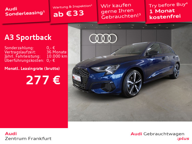 Sportback 30 TDI S tronic advanced AHK VirtualCockpit+ LED DAB