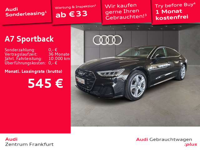 Foto - Audi A7 Sportback 45 TFSI quattro S tronic S line LED Panorama