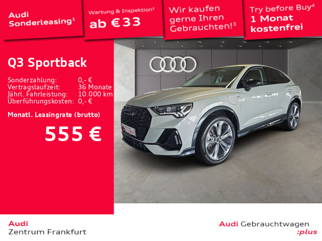 Foto - Audi Q3 Sportback 45 TFSI e S tronic S line LED Navi AHK VC