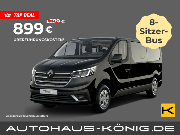 Foto - Renault Trafic Grand Life Blue | 8-Sitzer-Bus mit Automatik | ***Verringerte Überführungskosten***